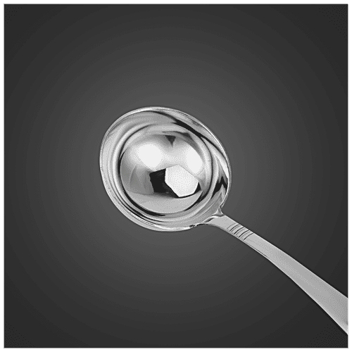 Fackelmann Happy Kitchen 100% Food-Grade Stainless Steel Ladle, 1.4 mm, 1 pc