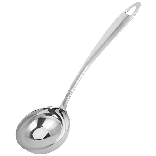 Fackelmann Happy Kitchen 100% Food-Grade Stainless Steel Ladle, 1.4 mm, 1 pc