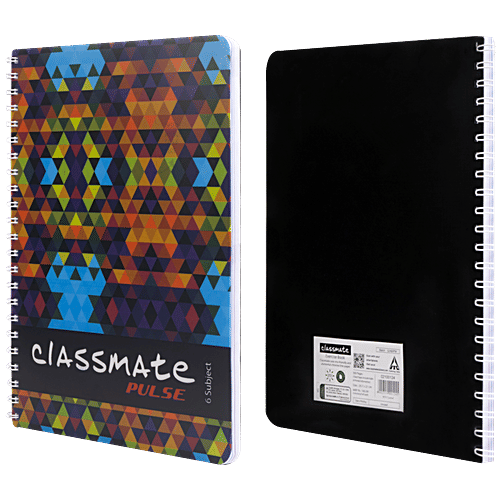 Buy Classmate Notebook Unruled, Spiral Binding, 203 mm x 267 mm, 300