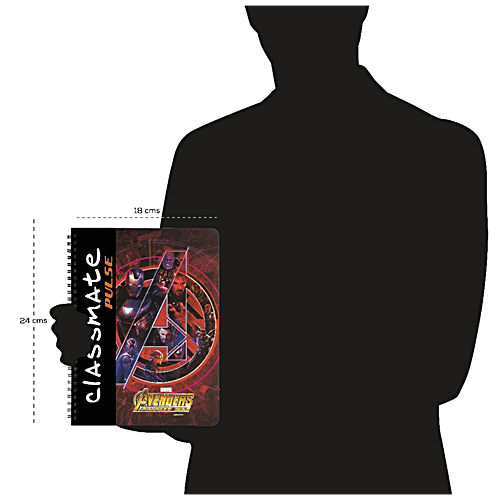 Classmate Ruled Single Line 180 Pages Spiral Binding Pulse Notebook, 1 pc Spiral Binding
Elemental Chlorine Free Paper
Unruled