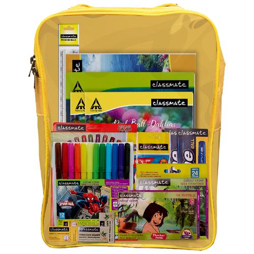 Buy Classmate Stationery Kit Bag - Assorted, 12 In 1 Online at