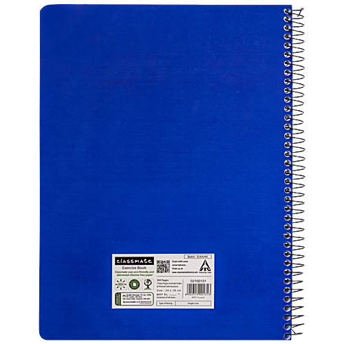 Classmate Pulse Notebook - Ruled, Single Line, 240 mm x 180 mm, Spiral Binding, 302 pages, 1 pc  Happy Girls
 Selfie Holder
 Soft Cover