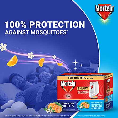 Mortein Insta5 Mosquito Repellent, Combo Pack, 4 pcs (Machine + 3 Refills x 45ml)