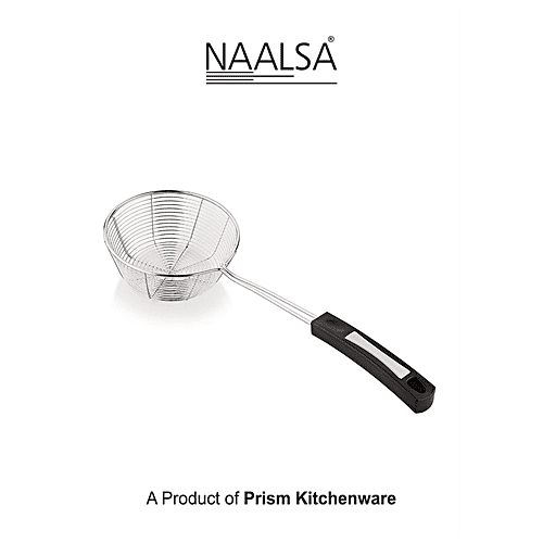 Buy NAALSA Deep Fry Strainer Titan, For Fries, Pakoras & Meat, 14 cm