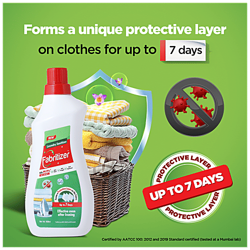 Buy FABRITIZER Laundry Sanitizer Kills 99.9 Germs, Antiviral, Anti