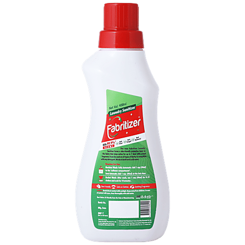 Buy FABRITIZER Laundry Sanitizer Kills 99.9 Germs, Antiviral, Antifungal, Antibacterial