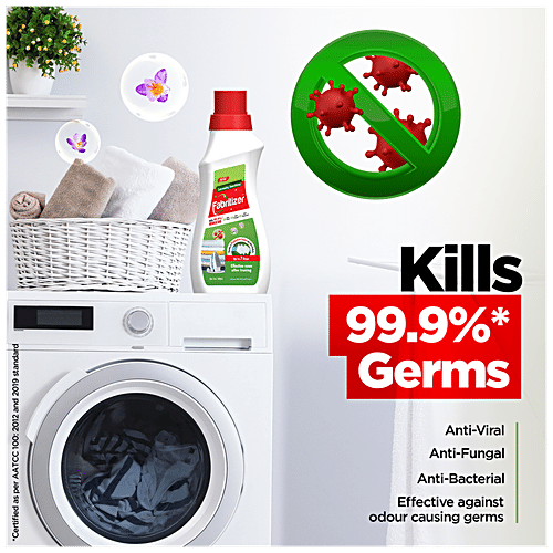 Buy FABRITIZER Laundry Sanitizer Kills 99.9 Germs, Antiviral, Antifungal, Antibacterial