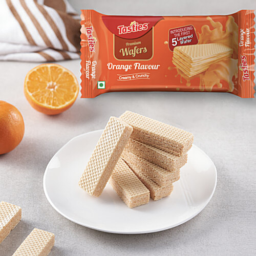 Buy Tasties 5Layer Wafers Orange Online at Best Price of Rs 45
