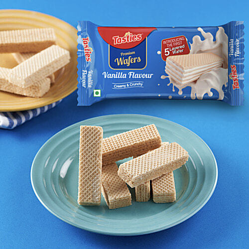 Buy Tasties 5Layer Wafers Vanilla Online at Best Price of Rs 45 bigbasket