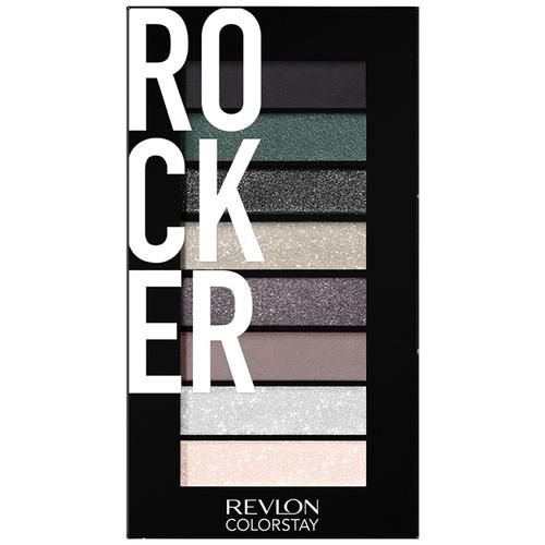 Revlon ColorStay Look Book Eye Shadow Palette, 3.4 g Rocker 
