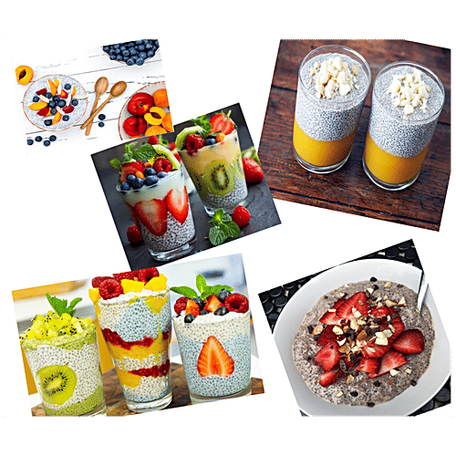 Ceedberri Chia Seeds - Rich In Omega 3, Dietary Fiber, High In Calcium & Protein, 250 g  