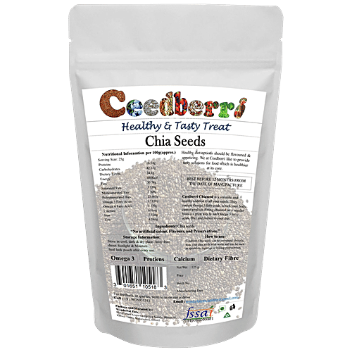 Buy Ceedberri Chia Seeds Rich In Omega 3, Dietary Fiber, High In