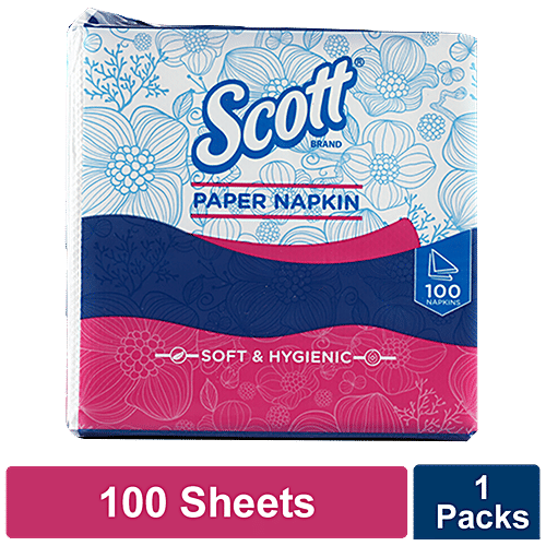 Scott Paper Napkins - 2 Ply, 1 pc (100 Pulls)