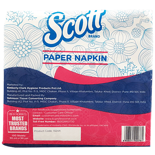 Scott Paper Napkins - 2 Ply, 1 pc (100 Pulls)