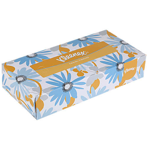 Buy Kleenex Facial Tissues 2 Ply, 100 Virgin Pulp, Absorbent, Lint