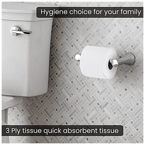 Buy Kleenex Toilet Paper Rolls 3 Ply, 100 Virgin Pulp, Absorbent