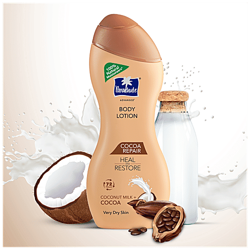 Buy Parachute Advansed Body Lotion, 100 Natural Moisturiser, Cocoa