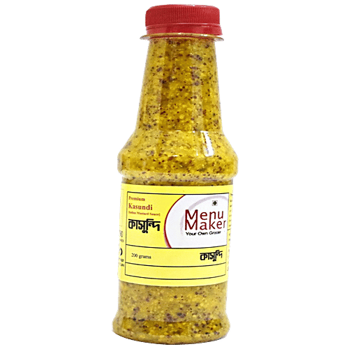 Buy Menu Maker Premium Kasundi/Indian Mustard Sauce Online at Best Price of Rs 85 bigbasket