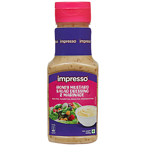 Buy IMPRESSO Honey Mustard Salad Dressing & Marinade Transfatfree