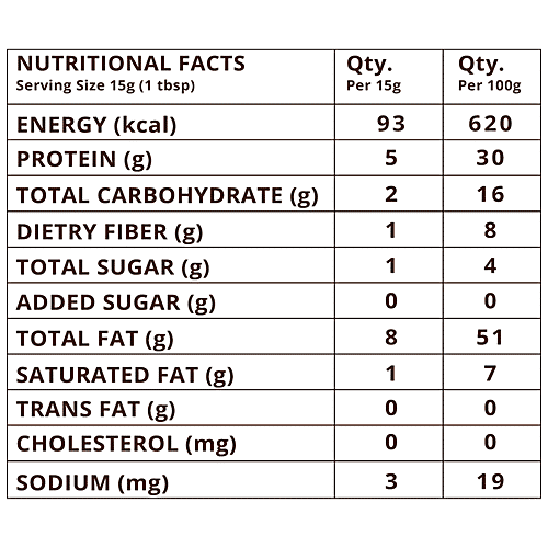 Being Better Peanut Butter Crunchy - Unsweetened, Unsalted, All Natural, 500 g Jar