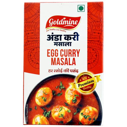 GOLDMINE Egg Curry Masala - Aromatic Spice Mix, For Curries, 50 g  