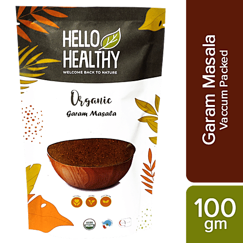 Buy Hello Healthy Organic Garam Masala Enhances The Taste Of Any Dish