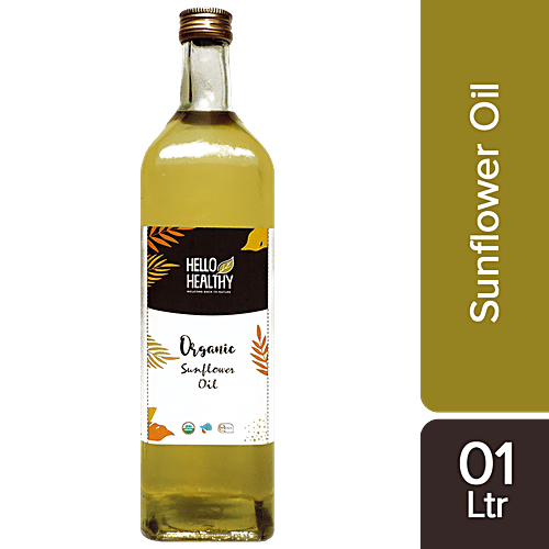 Buy Hello Healthy Organic Sunflower Oil Strengthens Immunity System