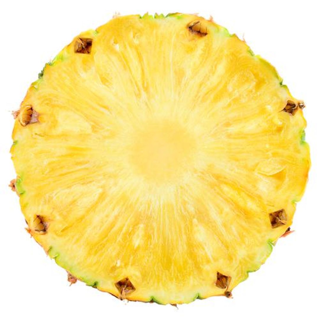 Fresho Pineapple - Slices, Round, 400 g 