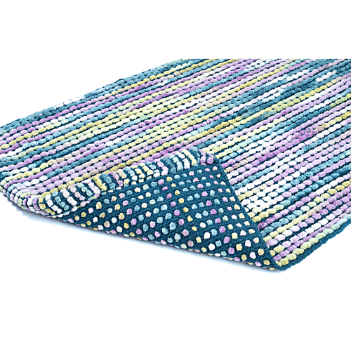 Veriza Rug/ Flooring Mat - Micro Chenille, Soft Texture, Durable, Multi Coloured, 1 pc  