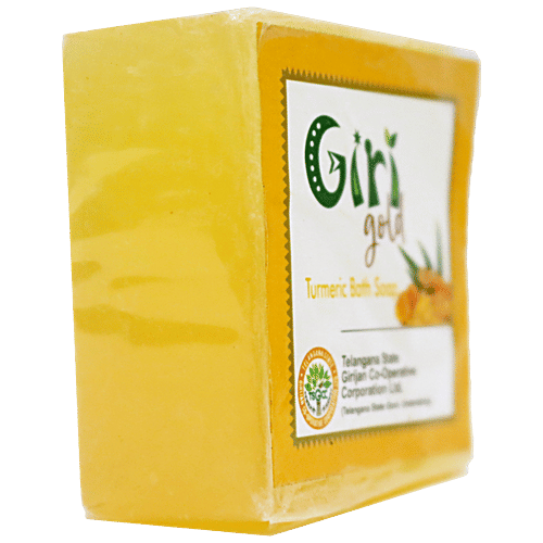 Buy GCC Giri Gold Bath Soap Rehydrates & Cleanses Skin, Chemical Free