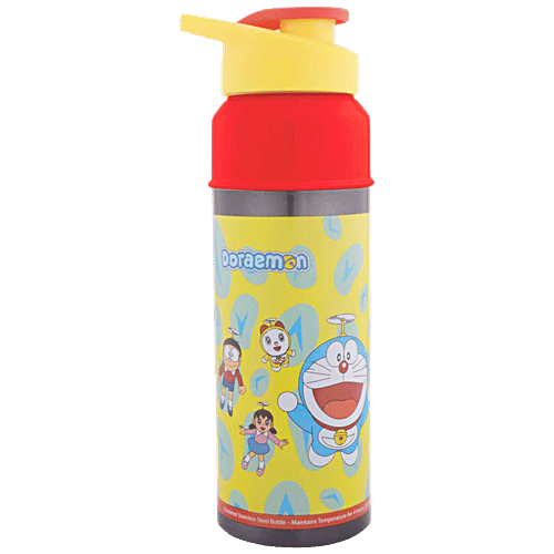 Yellow Spark Steel Bottle Insulated with Flip Top Cap - Assorted, 530 ml