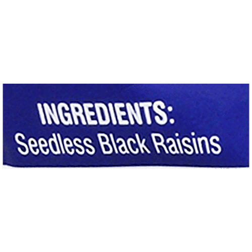 Don Monte Black Raisins - Natural, Iron & Antioxidant Rich Dry Fruits, 200 g  
