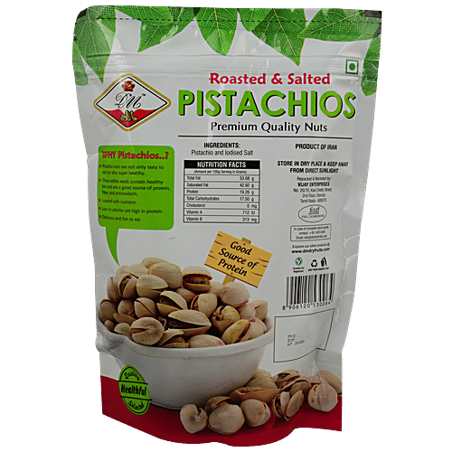 Don Monte Pistachios - Roasted & Salted, Natural & Healthy Snack, 350 g  