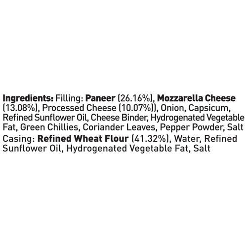 GOELD Cheesy Paneer Samosa - Crispy & Delicious, Low Cholesterol, No Preservatives, 20 pcs  