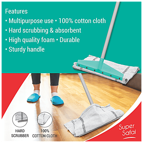 Buy Milton Spotzero Zip Zap Pocha/Wiper With Sturdy Handle, For