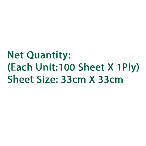 bb home Earth Cocktail Tissue/Napkin - 1 Ply, Soft, Hygienic & Highly Absorbent, 100% Eco-Friendly, 100 Pulls  