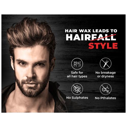 Buy Beardo Crystal Hair Wax - Strong Hold, Glossy Finish, For Men Online at  Best Price of Rs 280 - bigbasket