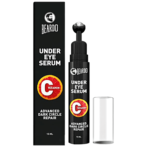 Buy Beardo Vitamin C Under Eye Serum Roll On Advanced Dark Circles