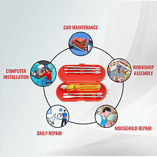 Spartan BS-01 5-In-1 Screwdriver Kit, 1 pc  