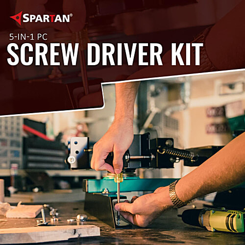 Spartan BS-01 5-In-1 Screwdriver Kit, 1 pc  