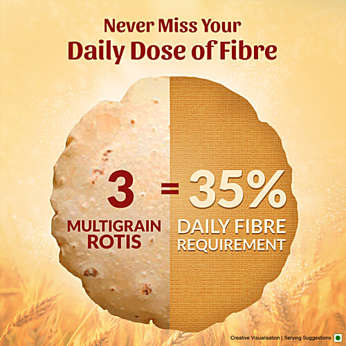 Aashirvaad Atta With Multigrains, 10 kg  High Fibre