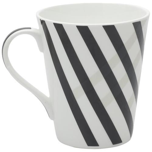 Buy JCPL Ceramic Coffee/Milk Mug - Zing, Black Stripes Online at Best ...