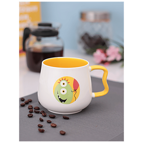 JCPL Ceramic Coffee/Milk Mug - ZS-AM-09, Ample Zest, 330 ml