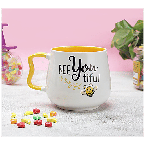 JCPL Ceramic Coffee/Milk Mug - ZS-AM-15, Ample Zest, 330 ml  