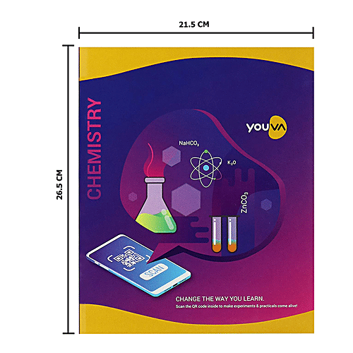 Navneet Youva Hard Bound Chemistry Practical Notebook - With High Quality Paper, 176 Pages, 1 pc