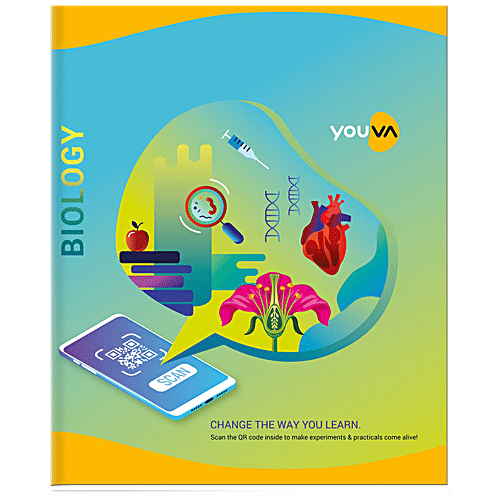 Navneet Youva Hard Bound Biology Practical Notebook - With High Quality Paper, 176 Pages, 1 pc