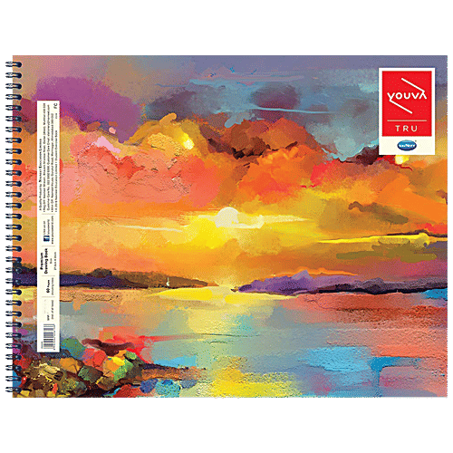 Navneet Youva Drawing Book -nSpiral Bound, 275 mm x 350 mm, 60 Pages, 1 pc  