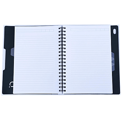 Buy Navneet HQ Wiro Case Five Subject Notebook Single Line, 300 Pages