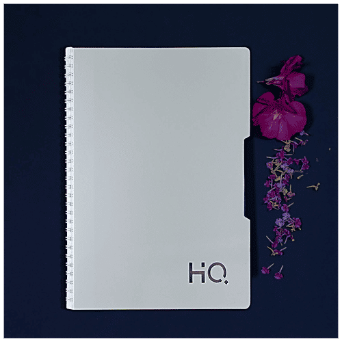 Buy Navneet HQ Wiro Bound Five Subject Notebook Single Line, 300