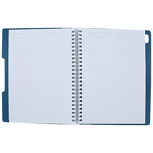Buy Navneet HQ Wiro Bound Five Subject Notebook Single Line, 300